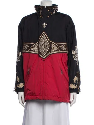 Pre-owned Bogner Patterned Jacket In Red