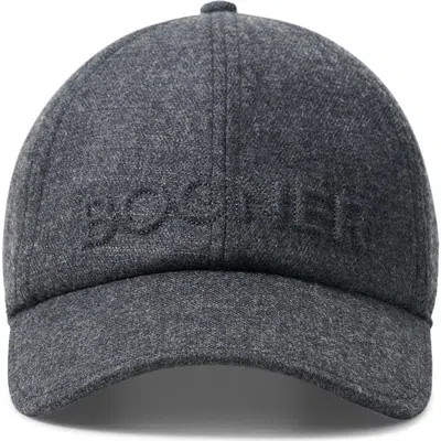 Bogner Ralf Virgin Wool Cap In Gray