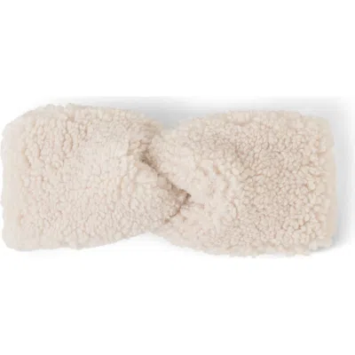 Bogner Sport Justy Teddy Bear Headband In Cream
