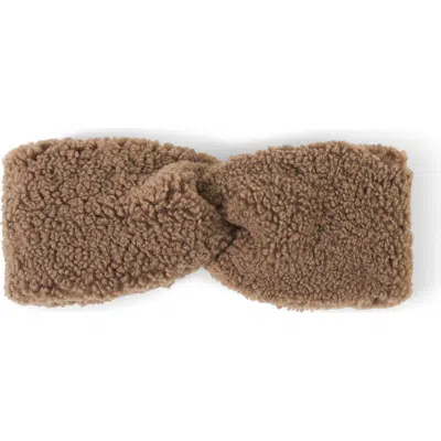 Bogner Sport Justy Teddy Bear Headband In Hazel