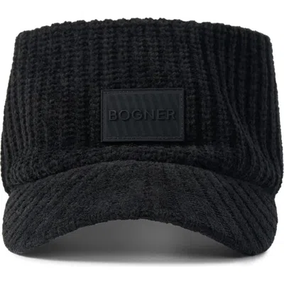 Bogner Sport Tessie Knitted Visor In Black