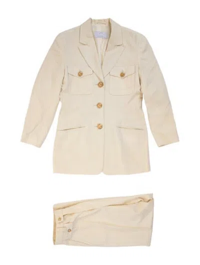 Pre-owned Bogner Wool Pantsuit In Neutrals