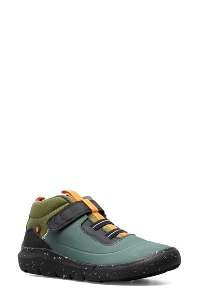 Bogs Kids' Skyline Kicker Water Resistant Trainer In Olive Multi