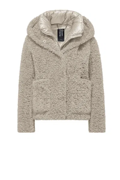 Bomboogie Coats Beige In Beige Chiari