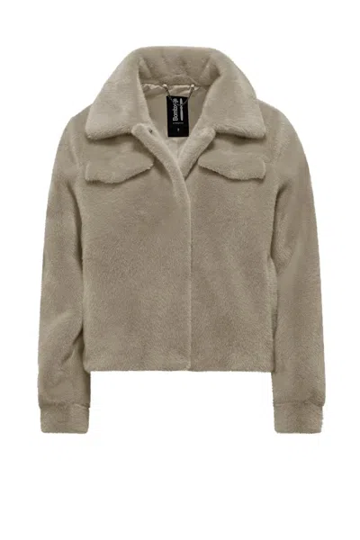 Bomboogie Coats Beige In Beige Chiari