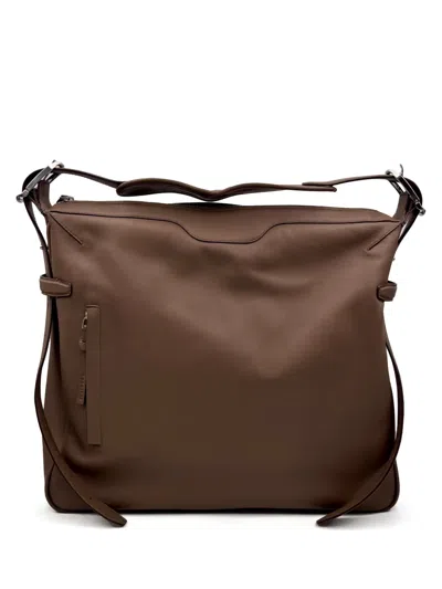 Bonastre Rider L Shoulder Bag In Brown