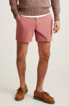 Bonobos Washed Stretch Cotton Chino Shorts In Withered Rose