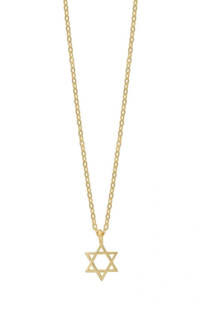 Bony Levy 14k Gold Star Pendant Necklace