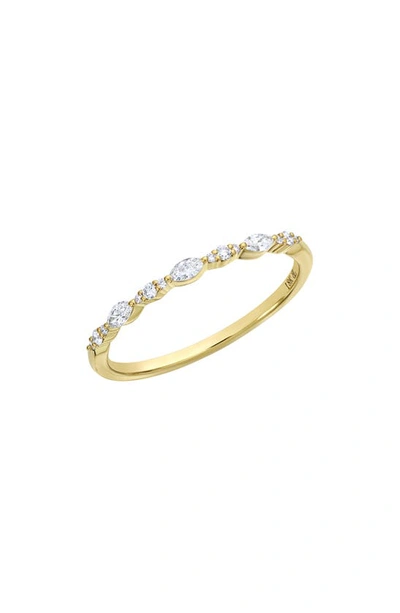 Bony Levy Maya Diamond Stackable Ring In 18k Yellow Gold