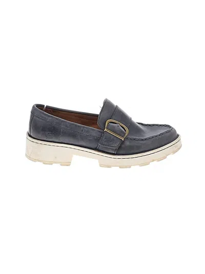 Pre-owned Born Flats In Gray
