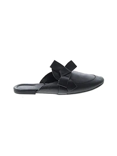 Pre-owned Born Mule/clog In Black
