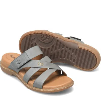 Born Women's Shawna Sandal In Light Blue In Grey