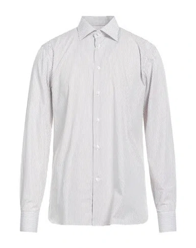Borriello Napoli Man Shirt White Size 17 Cotton