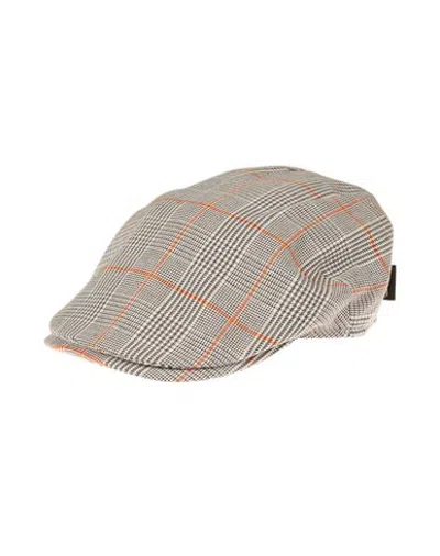Borsalino Hat Grey Size S Cotton, Polyester In Brown