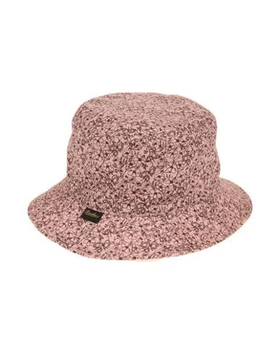 Borsalino Hat Pink Size M Cotton
