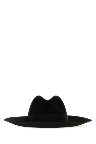 Borsalino Sophie Felt Hat In Black