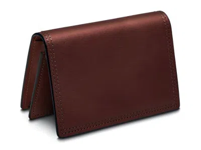 Bosca Dolce Italia Full Gusset, 2 Pocket Card Case W/id In Dark Brown