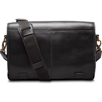 Bosca Dolce Italia Messenger Bag In Black