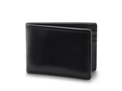 Bosca Dolce Italia Small Bifold Wallet In Black