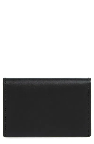 Bosca Rfid Leather Card Case In Black