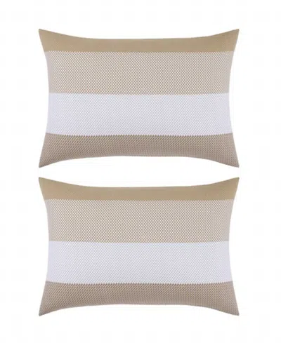 Boss Home Logan 2-piece Sham Pair, King In Brown