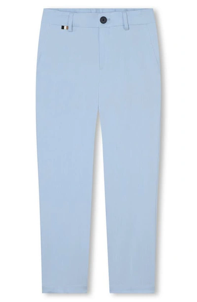 Bosswear Kids' Suit Pants In Pale Blue