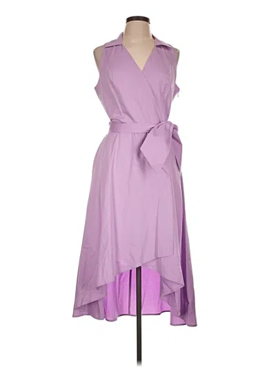 Pre-owned Boston Proper Cocktail Dress In Purple