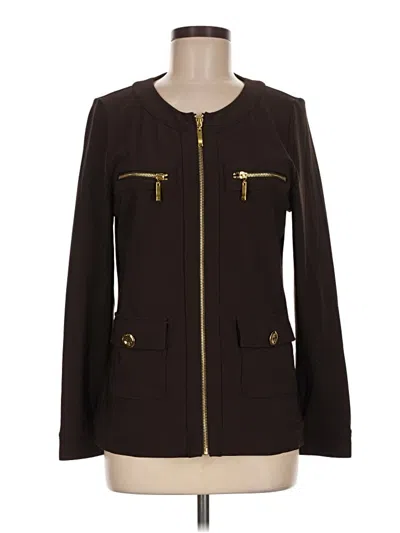 Pre-owned Boston Proper Jacket In Brown