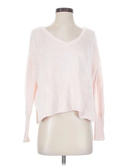 Pre-owned Boston Proper Pullover Sweater In Pink
