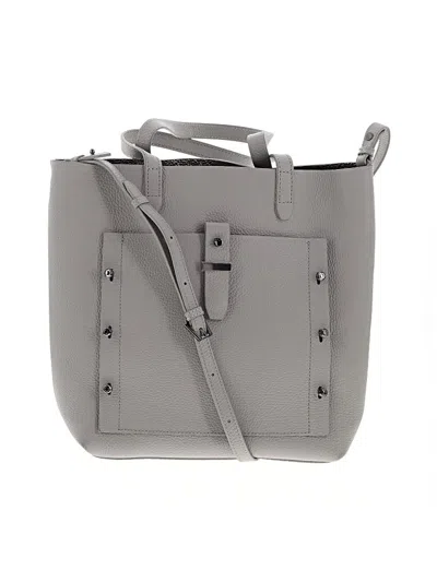 Pre-owned Botkier Leather Satchel In Gray