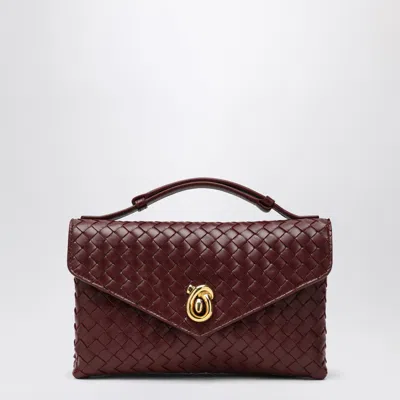 Bottega Veneta Borsa Knot Lock Barolo