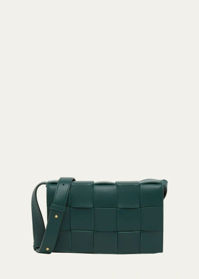 Bottega Veneta Cassette Bag In Green