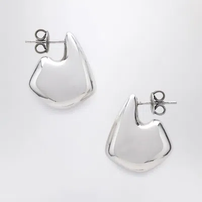 Bottega Veneta Earrings Fin Mini Silver