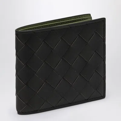 Bottega Veneta Fondant/macha Intrecciato Wallet In Brown