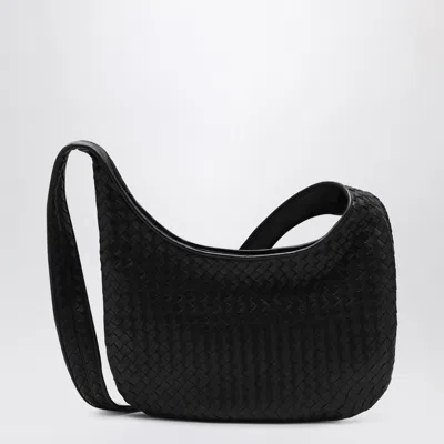 Bottega Veneta Veneto Bag In Black Intrecciato