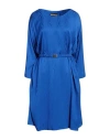 Boutique Moschino Woman Midi Dress Bright Blue Size 10 Viscose