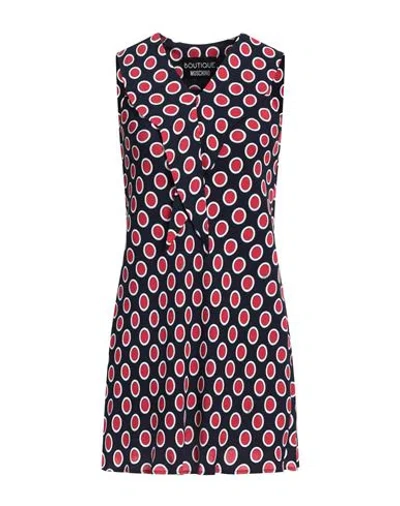 Boutique Moschino Woman Mini Dress Midnight Blue Size 2 Polyester