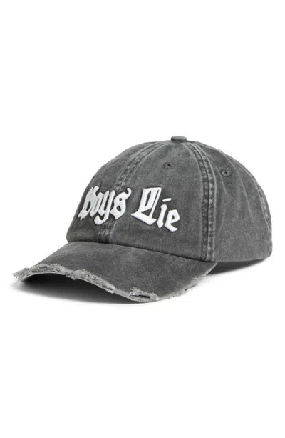 Boys Lie Rocker Baseball Cap In Multi