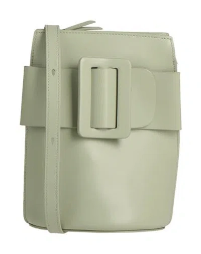 Boyy Woman Cross-body Bag Sage Green Size - Soft Leather In Brown