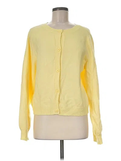 Pre-owned Bp. Cardigan Sweater In Yellow