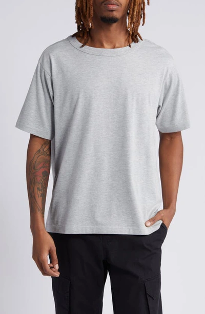 Bp. Crewneck Short Sleeve T-shirt In Grey Heather
