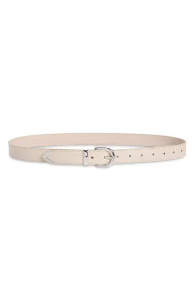 Bp. Faux Leather Belt In Pink