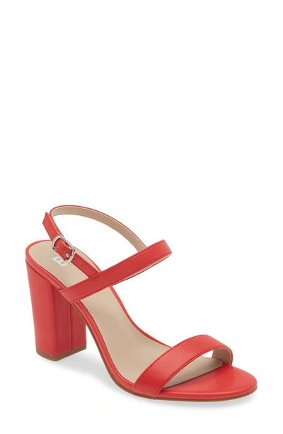 Bp. Lula Slingback Sandal In Red Grenadine