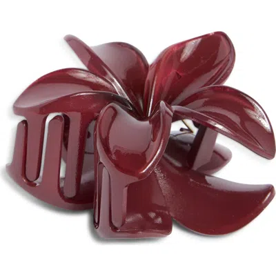 Bp. Plumeria Claw Clip In Red