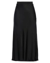 Brand Unique Woman Maxi Skirt Black Size 5 Viscose