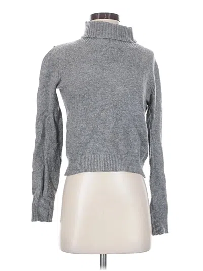 Pre-owned Brandy Melville Turtleneck Sweater In Gray