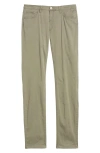 Brax Chuck Modern Fit Five-pocket Pants In Olive