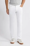 Brax Chuck Slim Fit Five-pocket Pants In White