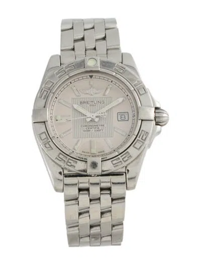 Pre-owned Breitling Galactic Watch, 32mm In Multicolor
