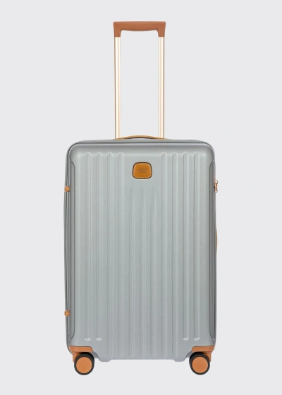 Bric's Capri 2.0 27" Spinner Expandable Luggage In Silver